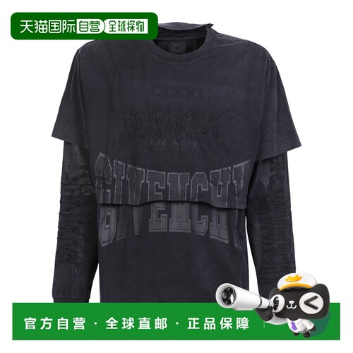 欧洲直邮givenchy/纪梵希 男士 上装T恤