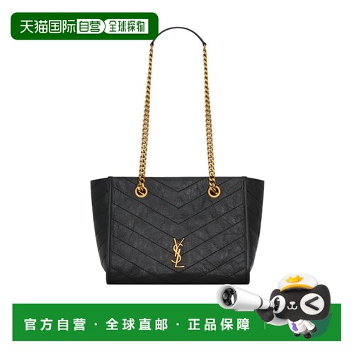 1h可退 香港直邮Saint Laurent 徽标单肩包 8726800EN07手提包
