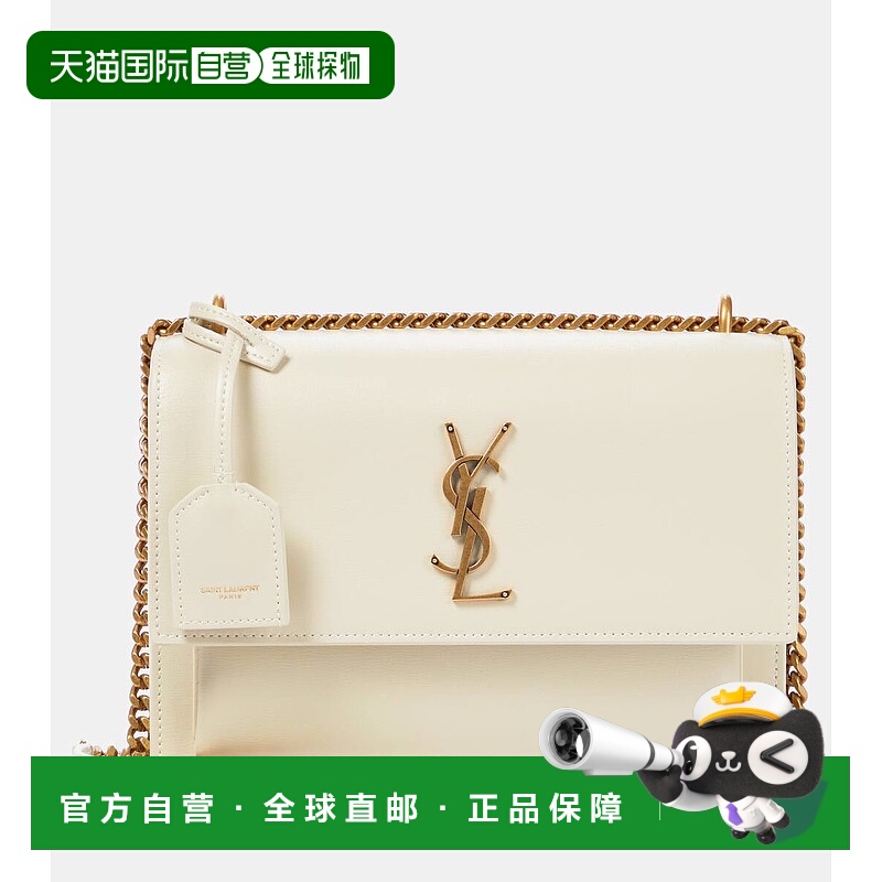 1h可退 香港直邮Saint Laurent 圣罗兰 女士 Sunset 中号皮革肩包