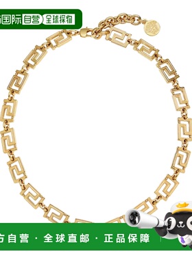 香港直邮VERSACE 女士项链 DG17593DJMT3J000 SS2024 黄色