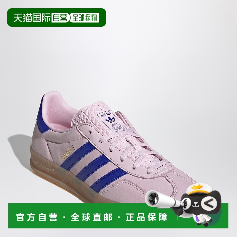 1h可退 香港直邮Adidas Originals 女士 Gazelle Clear Pink/Luci