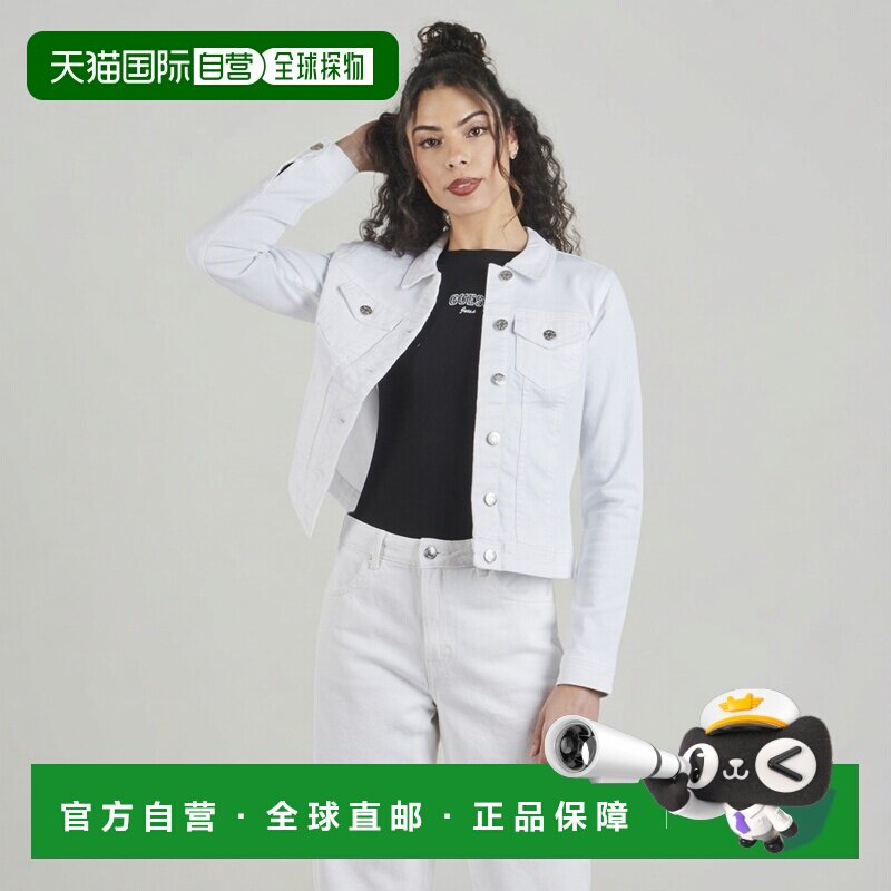 欧洲直邮Only衣服女牛仔外套白色ONLWONDER DNM图片