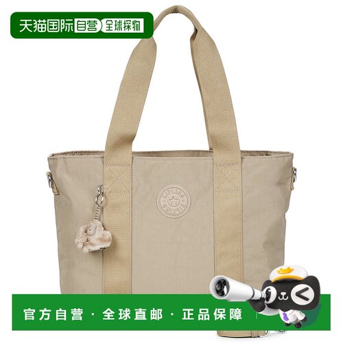 欧洲直邮Kipling包女单肩包米色MINTA L UP斜挎包手提包