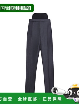 香港直邮Alaia 直筒休闲裤 AA9P02386T467