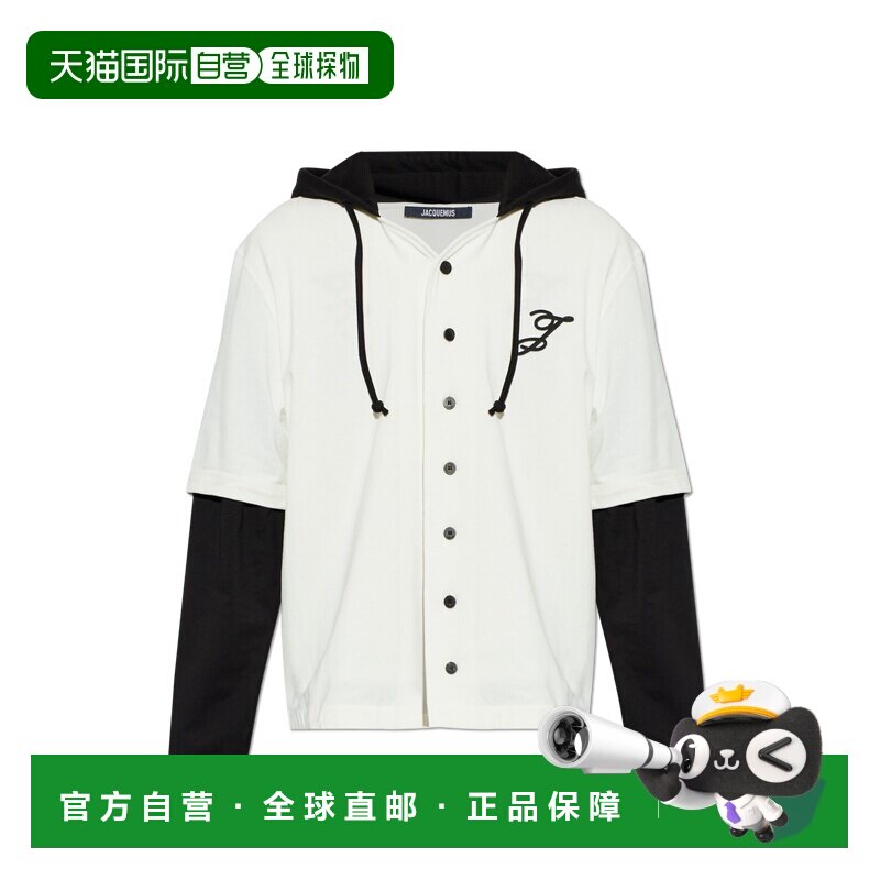 香港直邮JACQUEMUS 男士T恤 TSM00602AJ00226010 CO 白色 长袖T恤