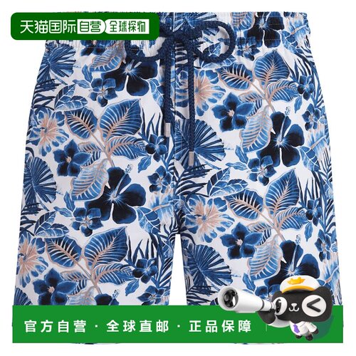 1h可退 香港直邮Vilebrequin 男士 热情印花泳裤 MSOEF125010