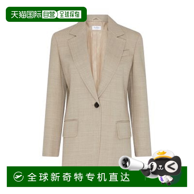 欧洲直邮MAX MARA Rosi 单排扣西装外套