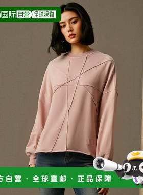 香港直邮Rick Owens Drkshdw 徽标长袖卫衣 DS01C6235FET163