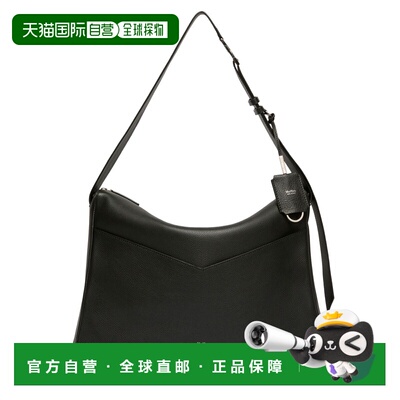 自营欧洲直邮MAX MARA Kipper女士棕色粒面水牛皮单肩包