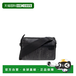 1h可退 香港直邮ETRO 男士斜挎包 MP1C0001AA012N0000 SS2026 黑