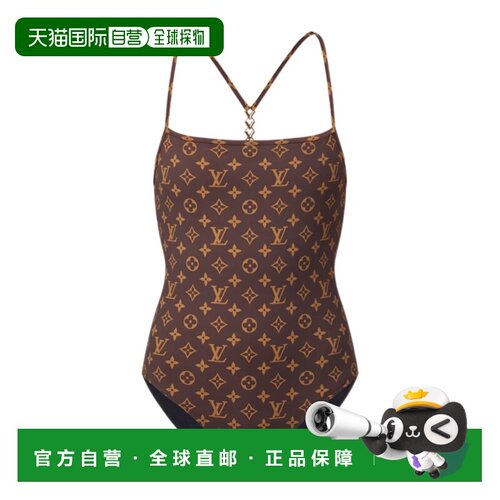 Louis Vuitton 字母图案连体泳衣 1AK1KX 【付后1h可退】