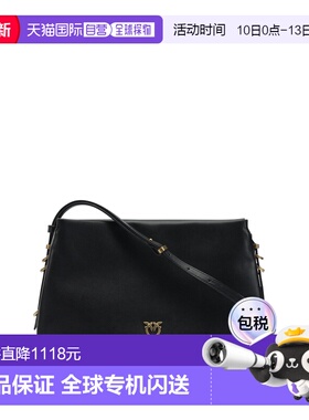 1h可退 香港直邮Pinko 品高 女士 单肩包 105161A0QOZ99QBLACK