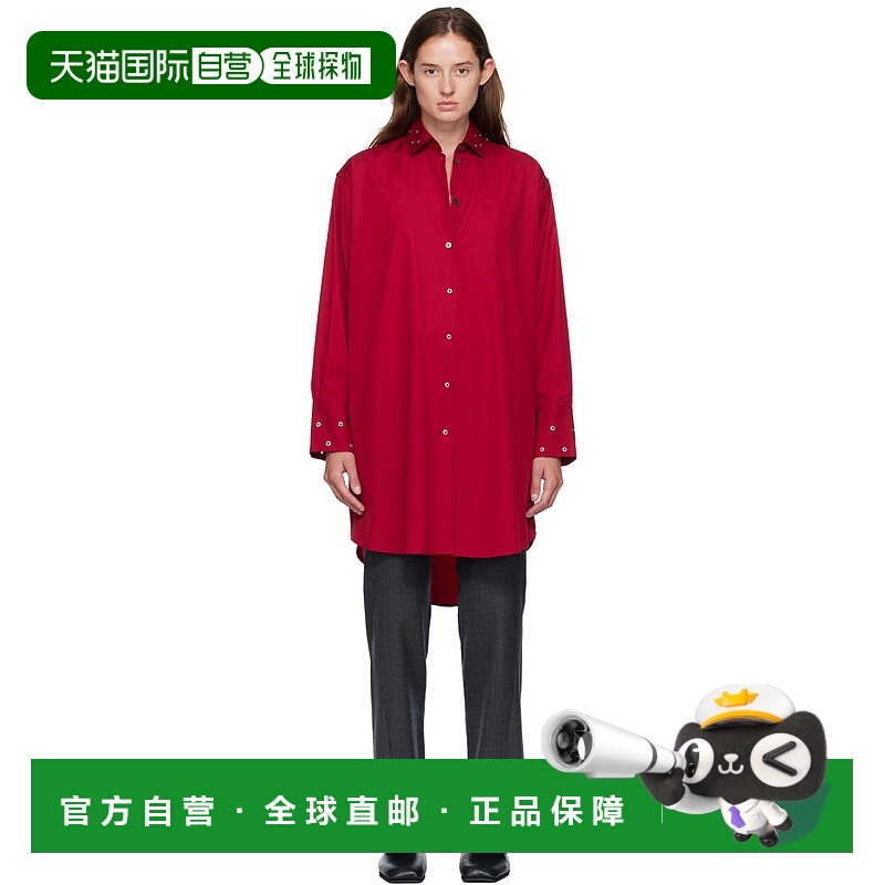 1h可退 香港直邮Our Legacy 女士 红色 Frock 连衣裙 W4257FL