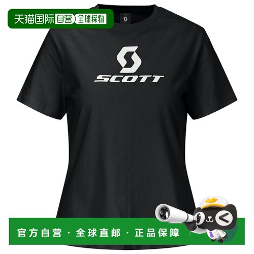 香港直邮SCOTT 女士户外T恤 9166372BLACK CO 黑色