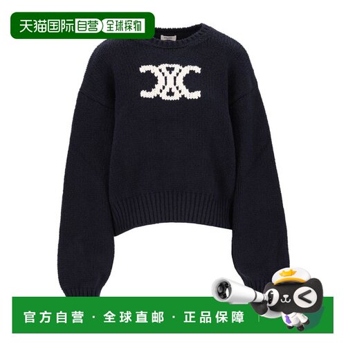 香港直邮CELINE 女士针织衫 RY0ZX3T2707MW AW2026 支付后1h可退