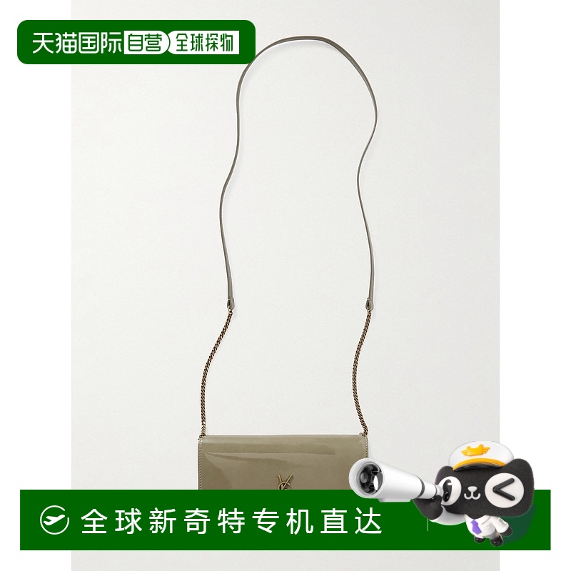 1h可退 香港直邮Saint Laurent 圣罗兰 女士 Cassandre Strap 漆
