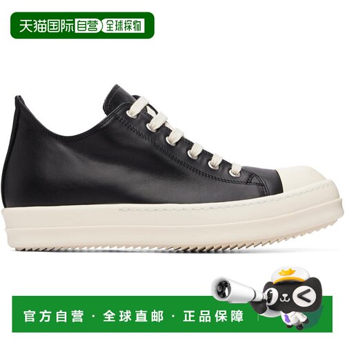 1h可退 香港直邮rick owens 瑞克 欧文斯 男士 黑色 Tower Low Sn