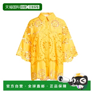 蕾丝衬衫 1h可退 Blouses 女士 yellow黄色 香港直邮ZIMMERMANN