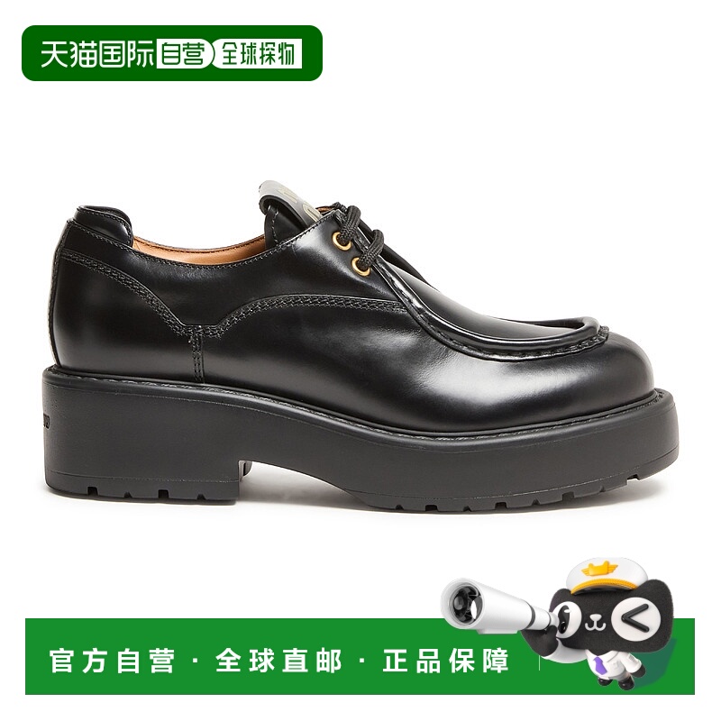 1h可退 欧洲直邮MIU MIU 缪缪 25秋冬  MIU32N4ABCK 女士 平底鞋