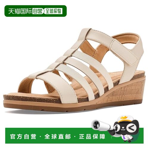 美国直邮clarks originals 其乐 女士 Kacha Step 高跟鞋凉鞋