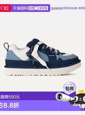 自营欧洲直邮UGG Lo Lowmel男士深海军蓝运动鞋