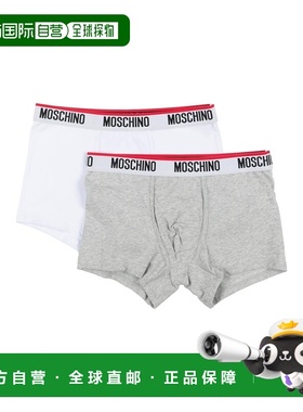 香港直邮Moschino 莫斯奇诺 男士 平角内裤 grey灰色 舒适时尚