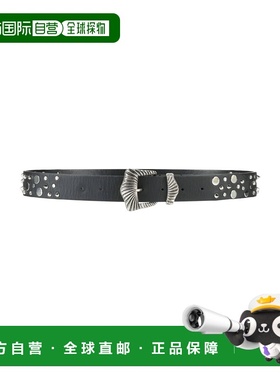 香港直邮Maje 女士 Regular 皮带 black黑色 舒适时尚