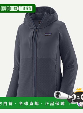 自营欧洲直邮PATAGONIA 女士R2® CrossStrata连帽夹克抓绒衣外套