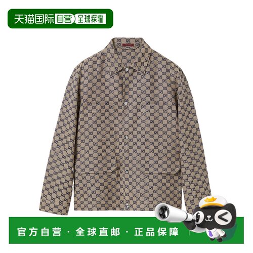 香港直邮Gucci GG 长袖休闲夹克 784252ZAM7G