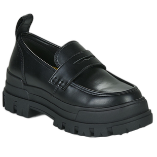 欧洲直邮Buffalo 女士 乐福鞋 ASPHA LOAFER厚底一脚蹬松糕鞋新款