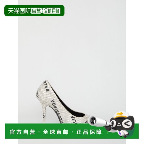 1h可退 香港直邮Balenciaga 巴黎世家 女士 徽标高跟鞋 719769WBC