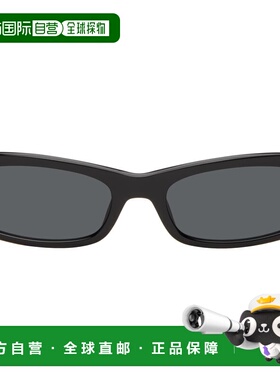 1h可退 香港直邮Saint Laurent 圣罗兰 女士 黑色 SL M152 太阳镜