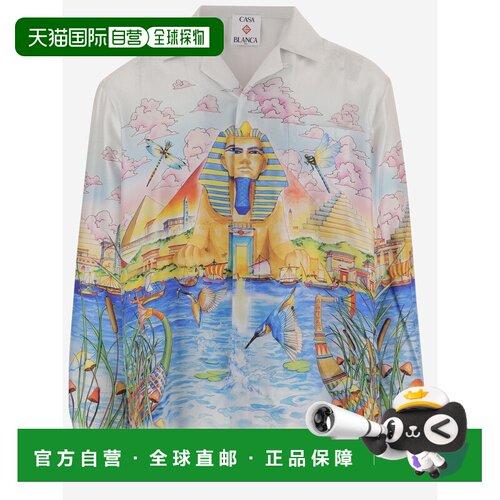 香港直邮CASABLANCA 男士衬衫 MPF26SH00602 AW2026 花色 egypt a