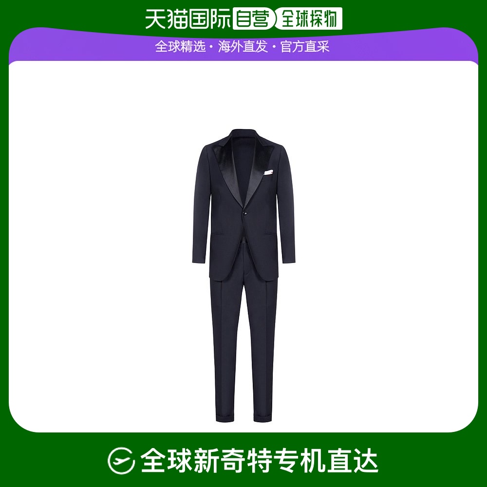 Hong Kong Direct Mail Kiton Lapel Suit Set UASM861S06422 Suit Straight Long Sleeve Trousers
