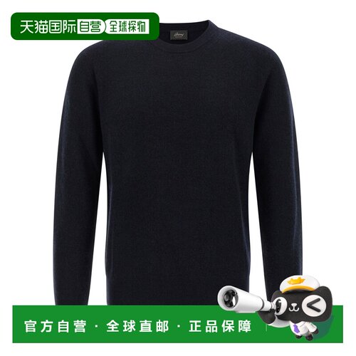 香港直邮BRIONI 男士针织衫 UMQ90LOCK124110 AW2026 蓝色 Cashme