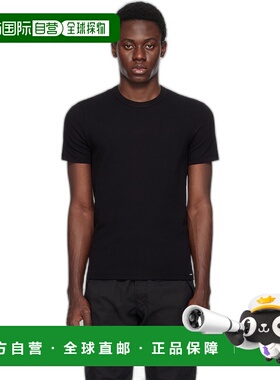 香港直邮Tom Ford 汤姆 福特 男士 黑色 T 恤 T4M08104汤姆福特