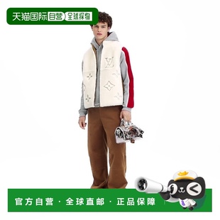 骆驼米色羔羊皮老花 Monogram男士 自营1h可退 欧洲直邮LV路易威登