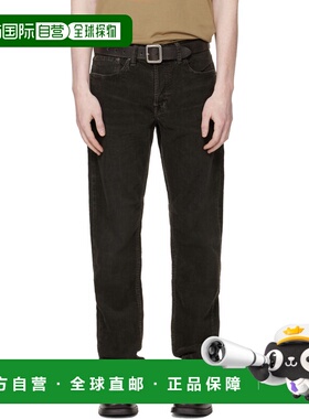 香港直邮ralph lauren rrl 拉夫 劳伦RRL 男士 黑色 Slim Fit Cor