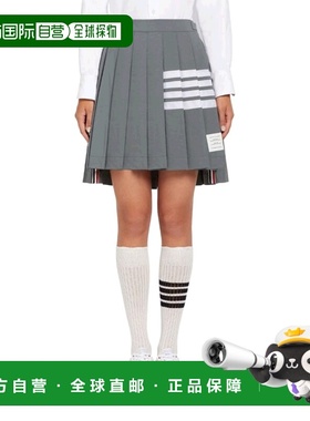 香港直邮Thom Browne 条纹百褶半身裙 FJK057A07863百褶裙a字裙