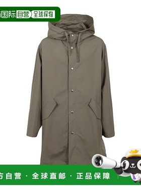 香港直邮Jil Sander 徽标连帽风衣 J23AA0008-J45070外套