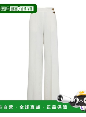 香港直邮Max Mara Polonia阔腿裤 MAX7462K直筒羊毛休闲裤