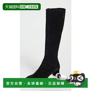 香港直邮aeyde 绒面革皮质靴子 女士 Cow black黑色 Marty 1h可退