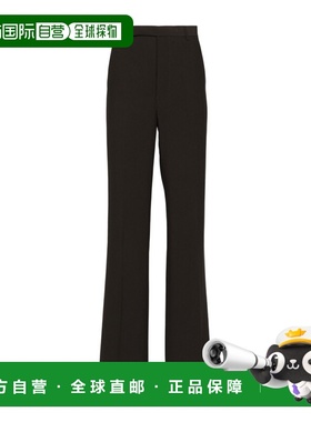 香港直邮Rick Owens 腰带环阔腿裤喇叭裤休闲裤 RP02D3302HY