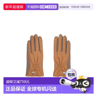 1h可退 香港直邮Vivienne Westwood 拼接手套 8202003FC0073