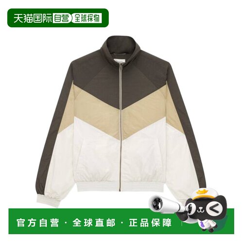 Saint Laurent TEDDY褶皱尼龙夹克 820196YZ9AD 【付后1h可退】
