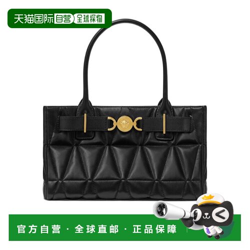 香港直邮Versace Medusa '95 绗缝斜挎包 10131681A12973范思哲