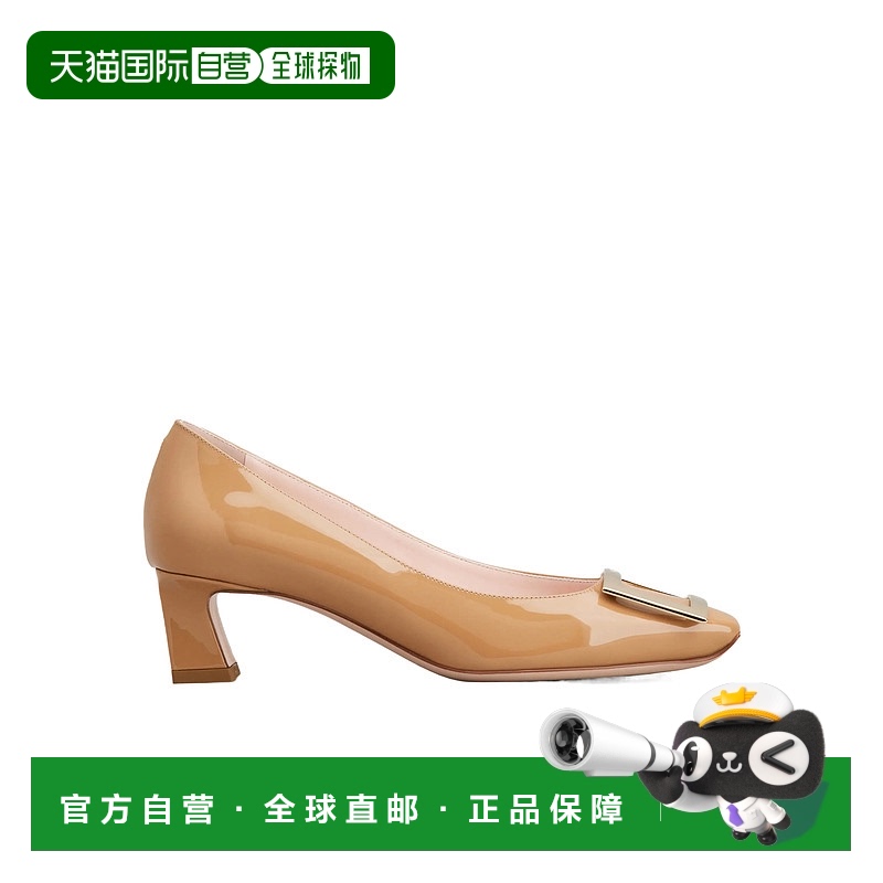 香港直邮Roger Vivier Trompette 方头高跟鞋 RVW44815280D1P单鞋