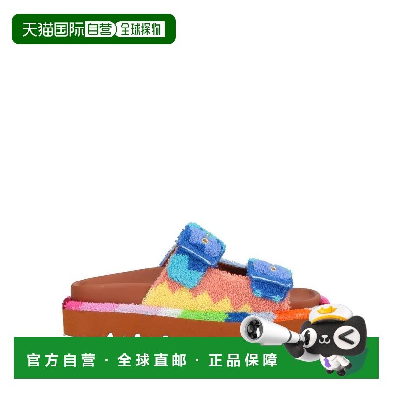 1h可退 香港直邮MISSONI 米索尼 女士 凉鞋 blue蓝色 舒适时尚,女鞋,时装凉鞋,淘宝优惠券,粉丝福利购,淘宝优惠卷