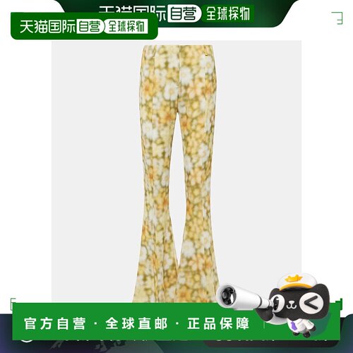 香港直邮Acne Studios 艾克妮 女士 Pippen 花朵喇叭长裤休闲裤