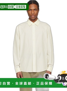 1h可退 香港直邮Our Legacy 男士 灰白色 Beyond 衬衫 M2252CM